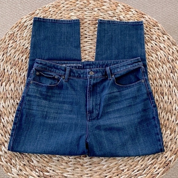 Talbots Flawless High Waist Modern Ankle Jean - Picture 2 of 11